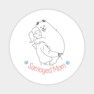 Samoyed Mom Magnet